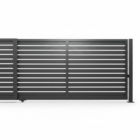 Portail aluminium coulissant